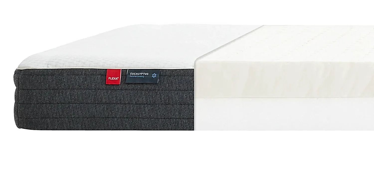 "Flexa Latexmatratze - Sleep, mit Eukalyptusbezug, Größe: 90 x 200 cm image"