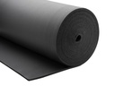 Rohrisolierung als Dämmmatte INSUL ROLL aus Schaum auf Kautschukbasis, 13 mm, 1 × 1 m, schwarz