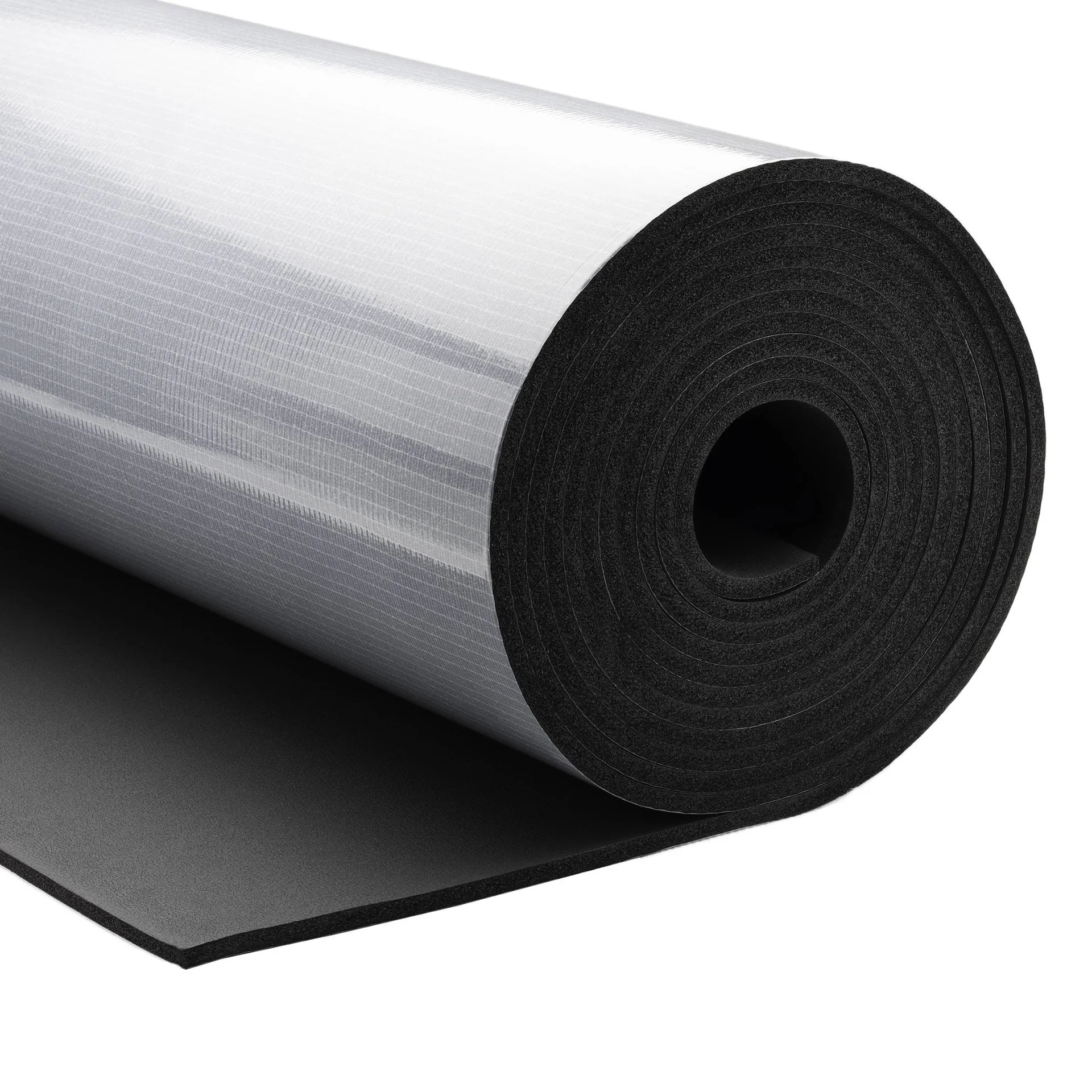 "Rohrisolierung AEROFLEX HT XT aus EPDM-Schaum, 32 mm Dämmdicke, 1 m breit, 1 × 1 m, schwarz image"