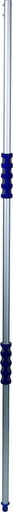 "Aluminiumstiel mit Wasserdurchlauf 150 cm, 19-mm-Schnellverschluss image"