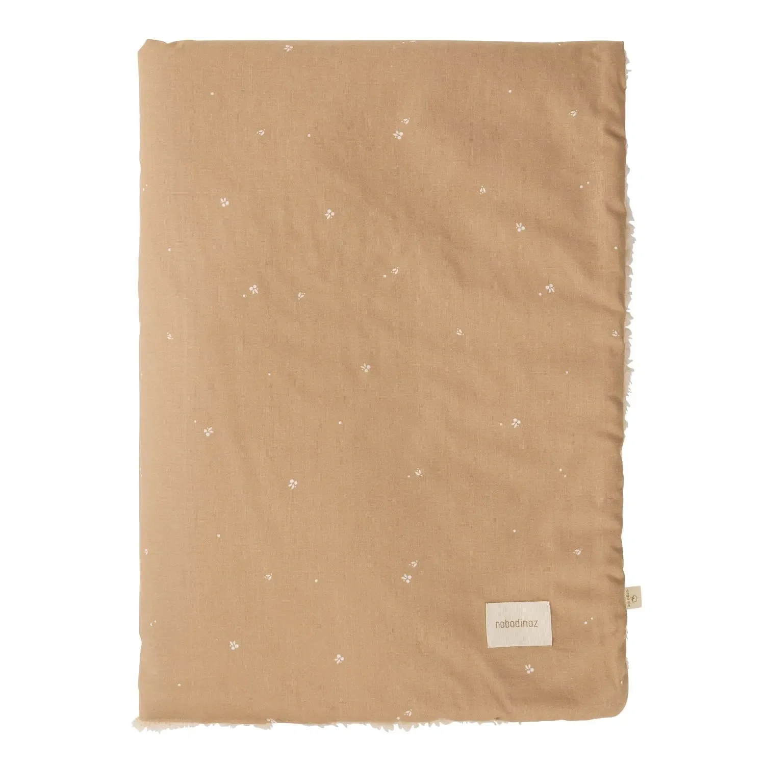 "Nobodinoz STORIES Babydecke Neugeborene, 70 x 100 cm, Farbe: Errötende kleine Kirschen image"