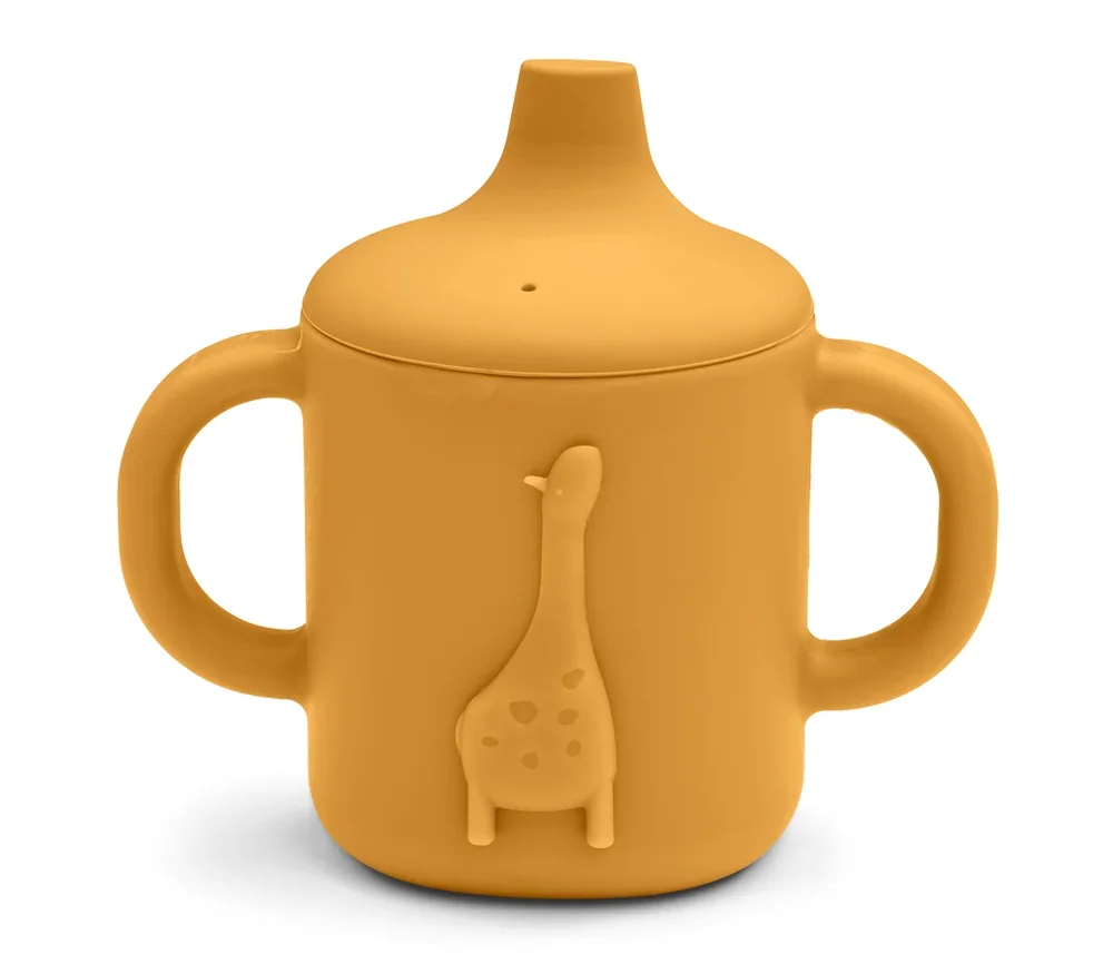 "Liewood Schnabeltasse, Trinklernbecher – Amelio, silikon, Farbe: Yellow mellow image"