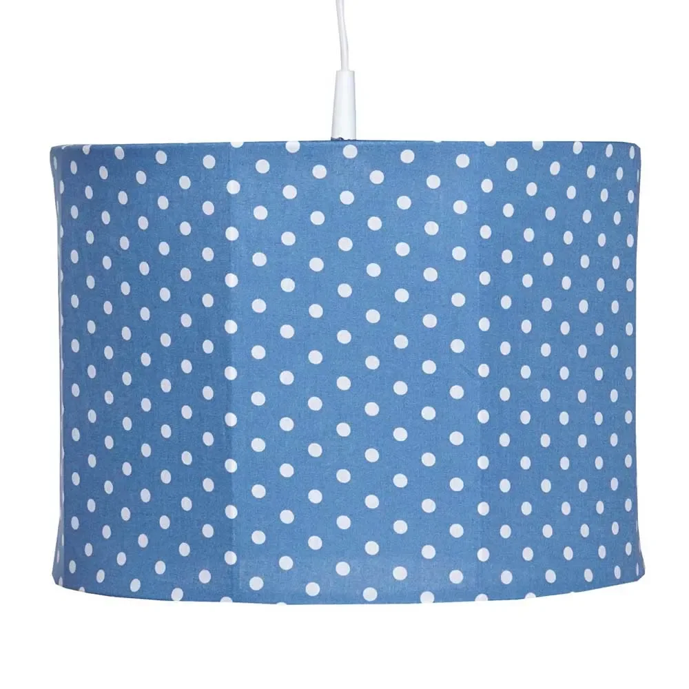 "Bink Pendellampe Tupfen jeansblau image"