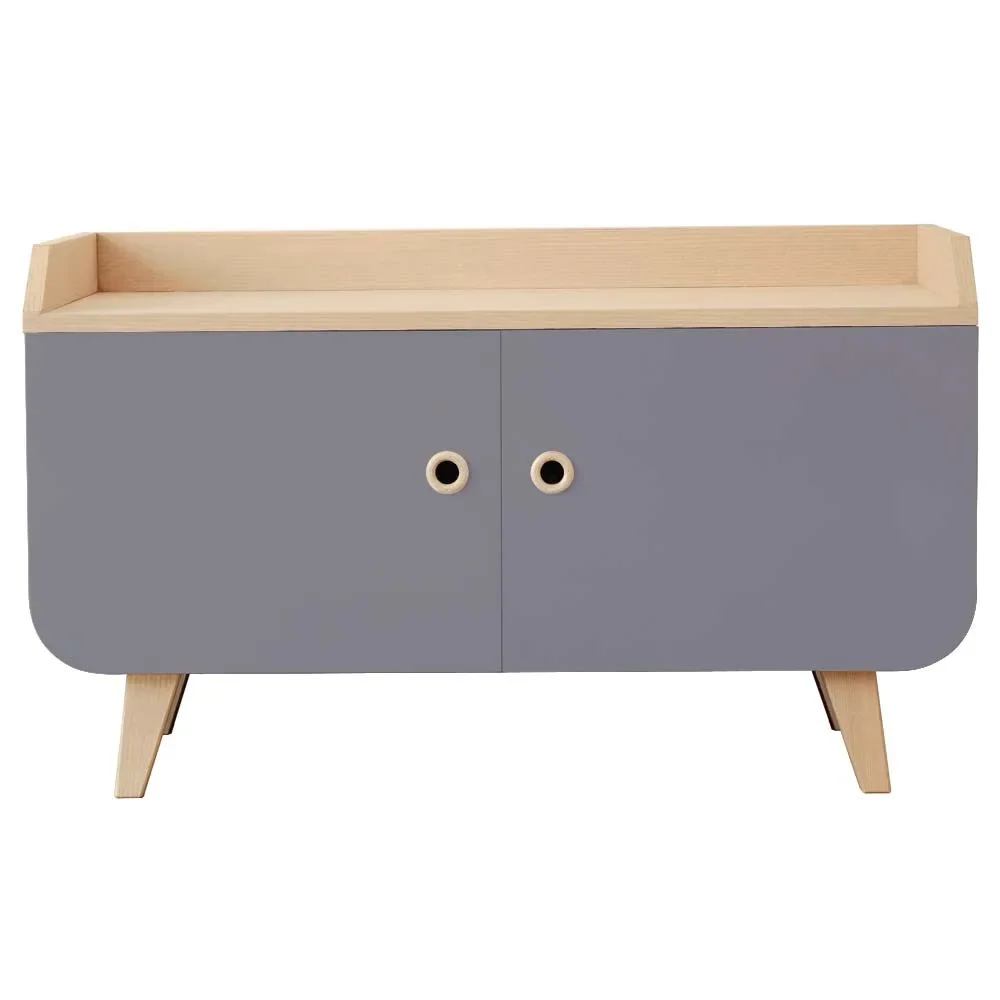 "Laurette Sideboard Zen, Farbe der Flächen: Gris Souris image"