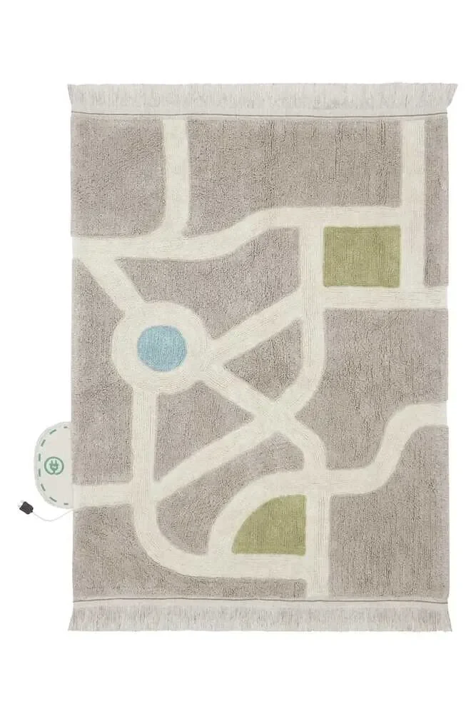 "Lorena Canals Waschbarer Teppich, Spielteppich - Ecocity, 120 x 170 cm image"
