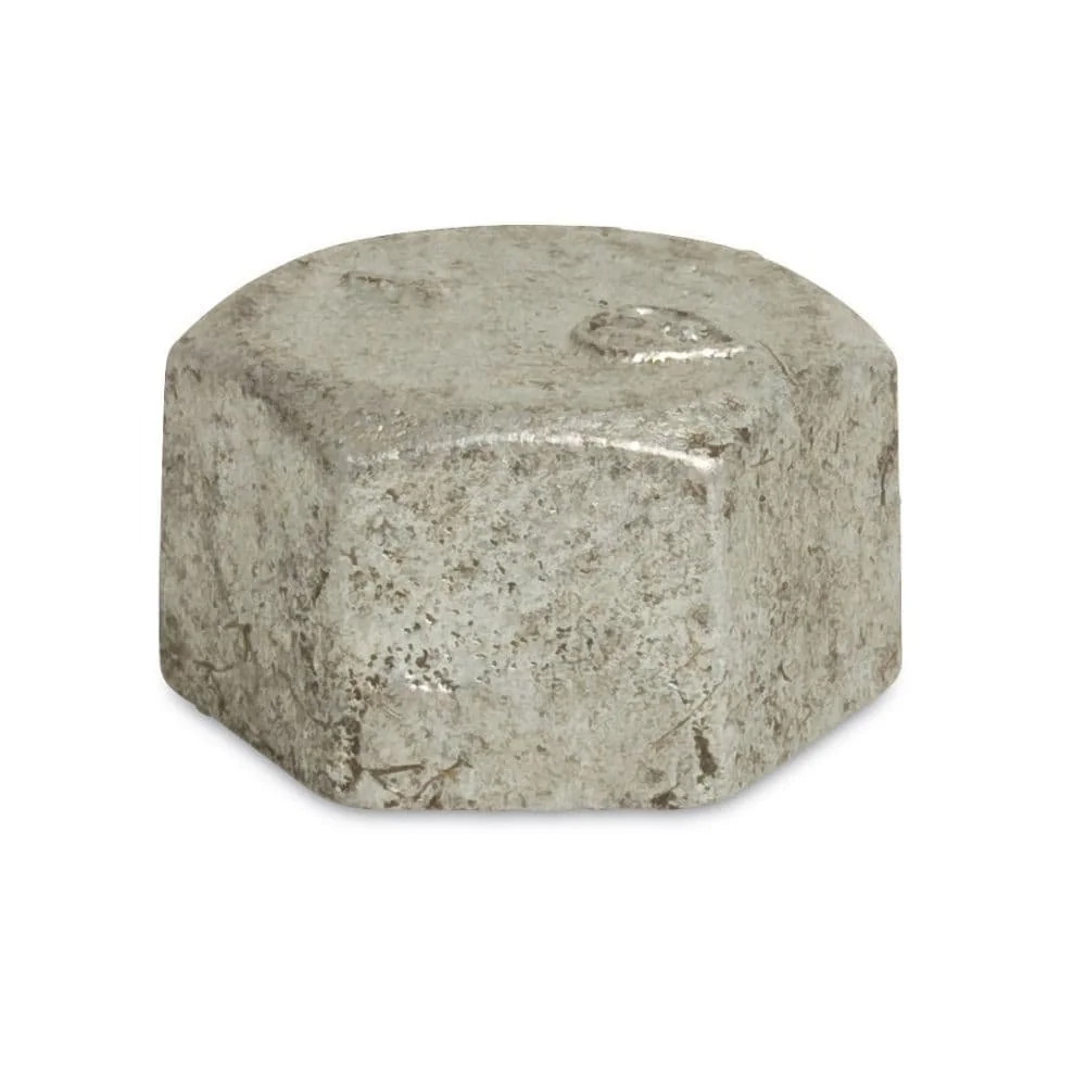 "Gewindefitting, Temperguss Kappe, Hexagon 1/2" IG image"