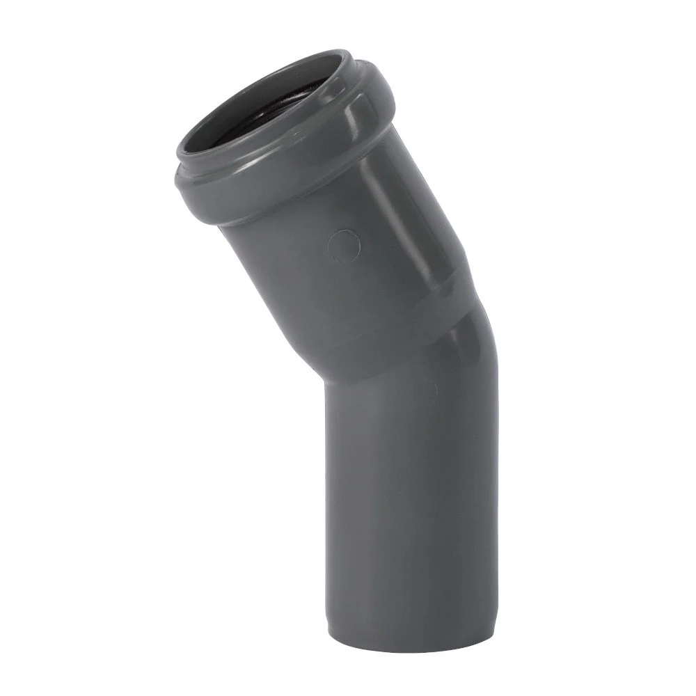 "HT Rohr 40mm, HTsafeB Bogen, 30 Grad, Abwasserrohr image"