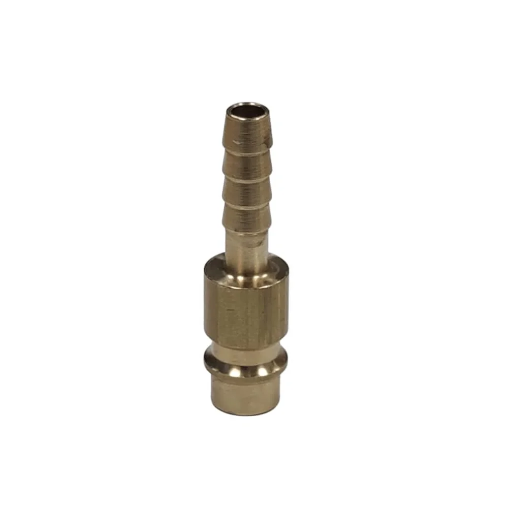 "Druckluftkupplung, Druckluft Stecker, 6mm Schlauchtülle, Messing Kupplung image"