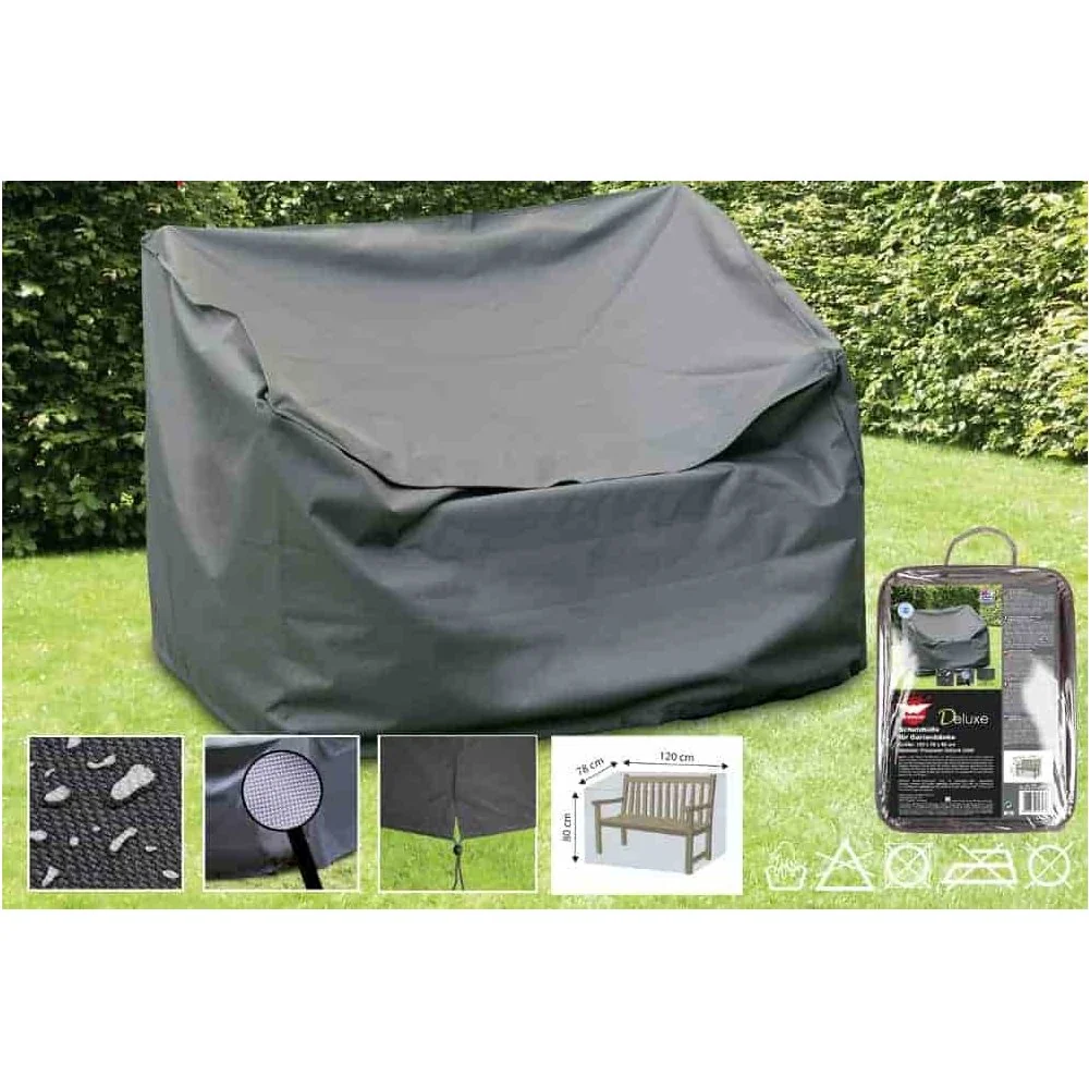"Schutzhülle Gartenbank, Abdeckhaube, wetterfest & wasserdicht, 120x78x80cm image"