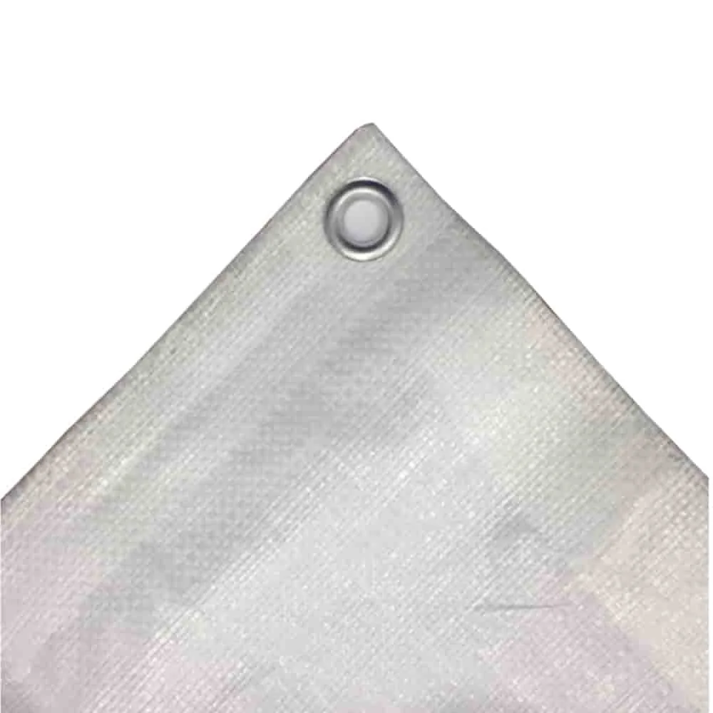 "Abdeckplane 3x5m (15m²), weiss, 180 g/m², wasserdicht und UV-beständig image"
