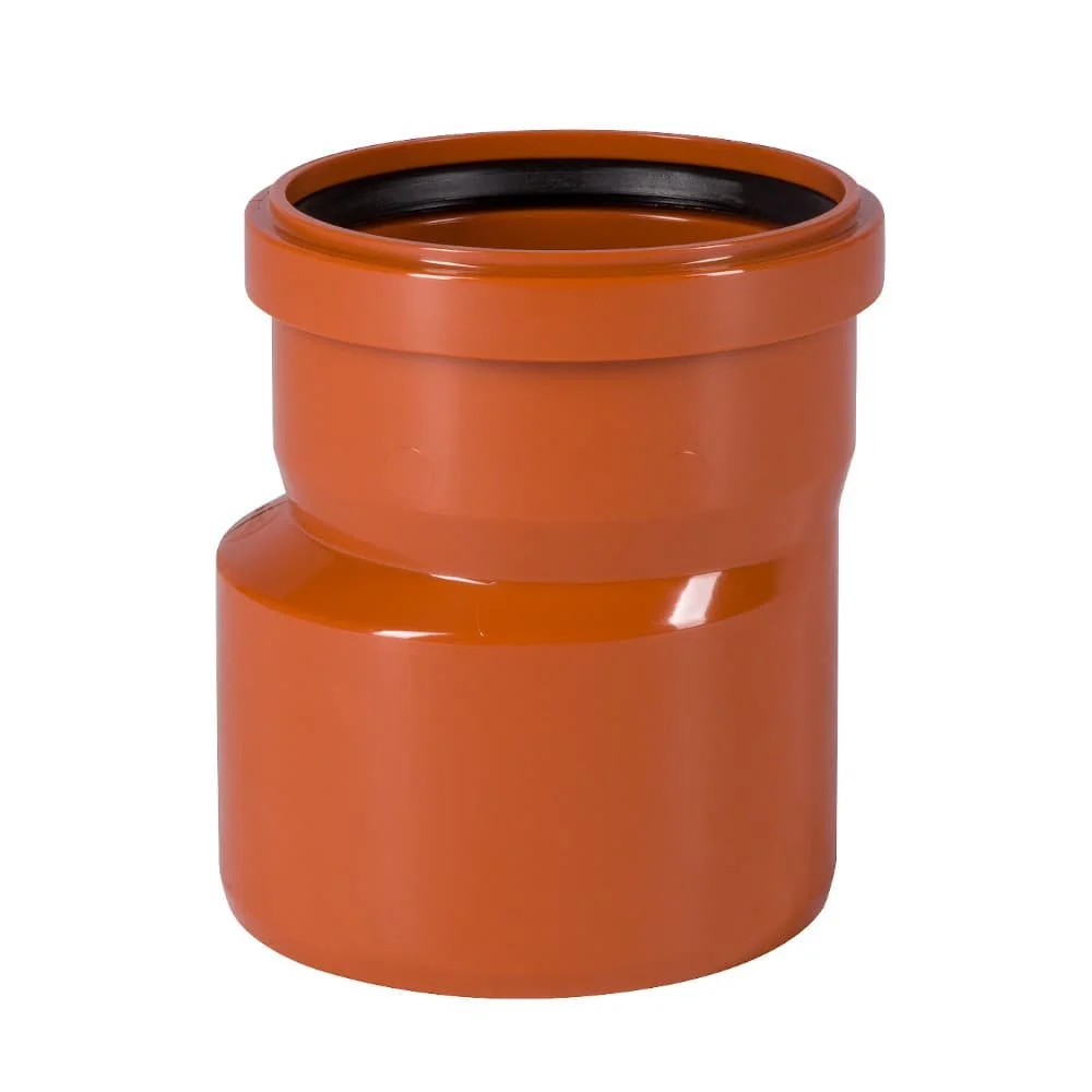 "KGR Reduktion DN 200/160, KG Rohr Reduzierung, PVC Abwasserrohr image"