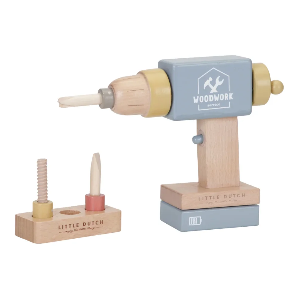 Little Dutch Holzspielzeug Bohrmaschine