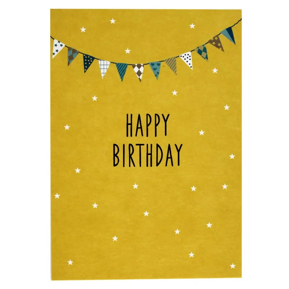 "Ava & Yves Postkarte Geburtstag Happy Birthday image"