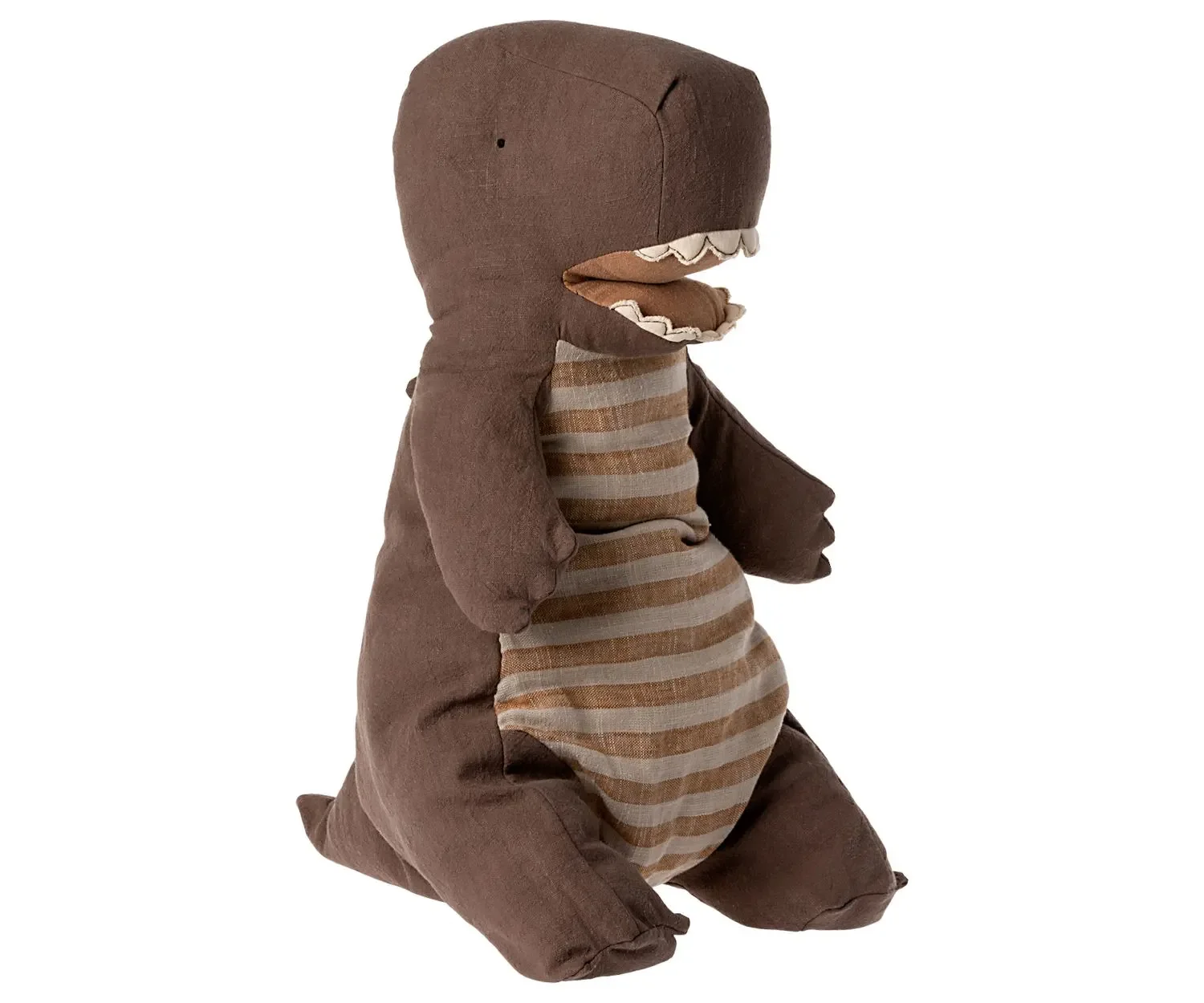 "Maileg Plüschtier, Kuscheltier, Stofftier - Gantosaurus, Groß, Farbe: Schokolade image"