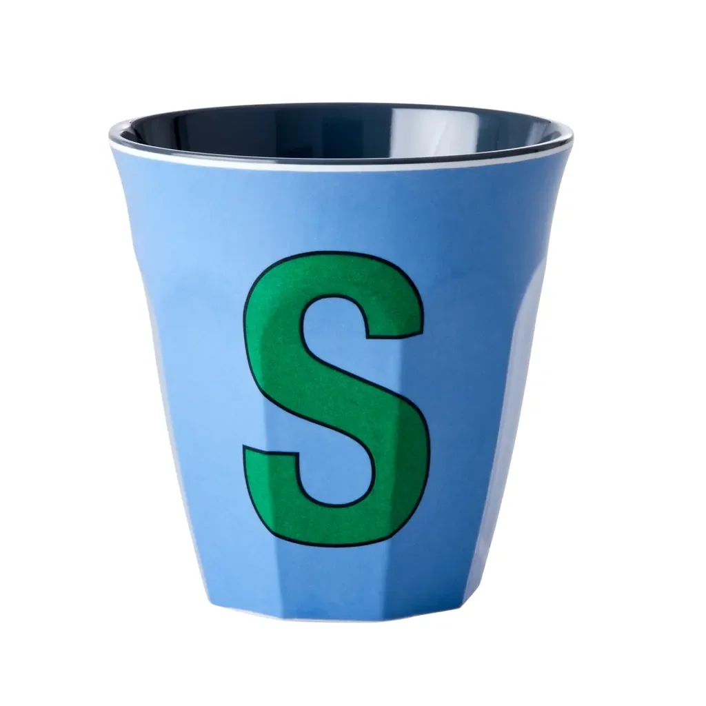 "RICE Becher - S, 250 ml, Melamine, Farbe: Staubig Blau image"