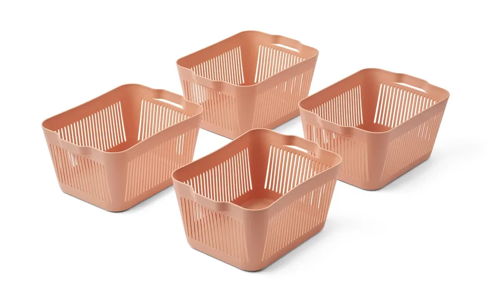 "Liewood Korb - Makeeva, S 4-Pack, Farbe: Tuscany rose image"