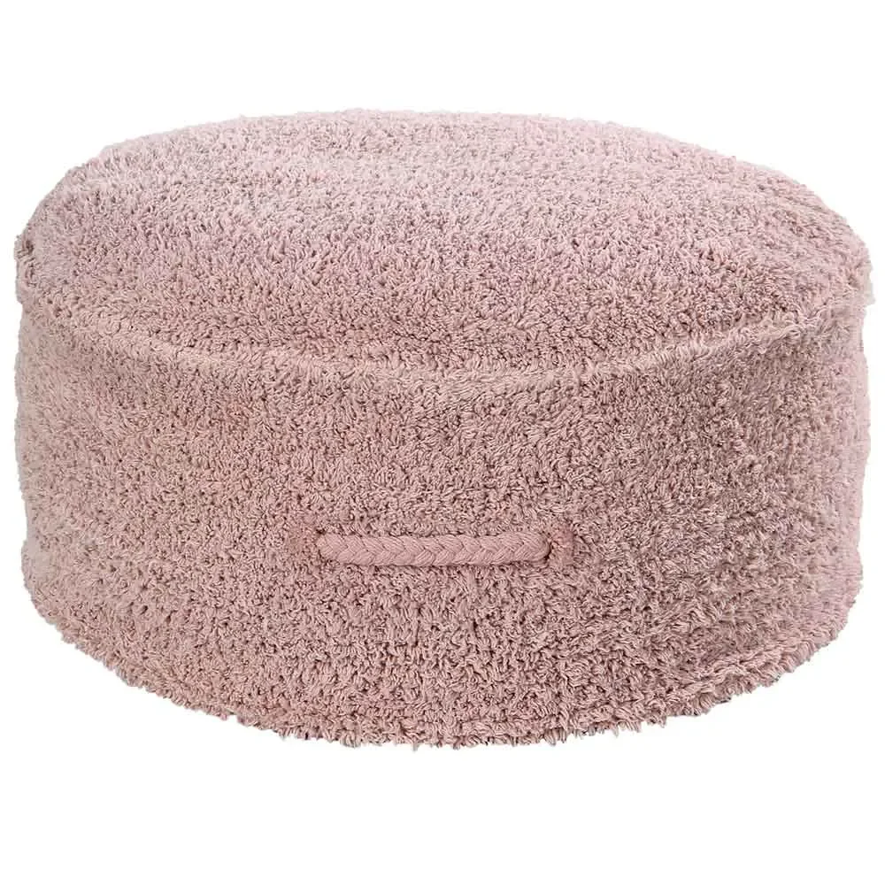 "Lorena Canals Sitzpuff "Chill" Vintage rosa image"