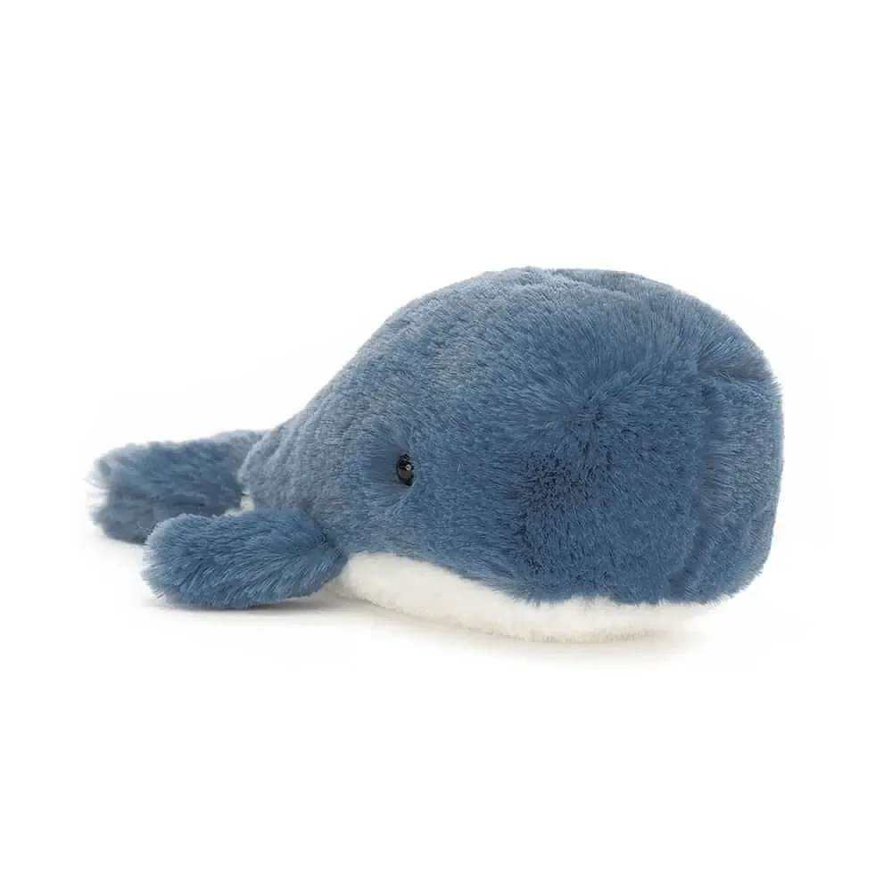 "Jellycat Kuscheltier, Plüschtier, Stofftier - Wavelly Whale, Farbe: blau image"