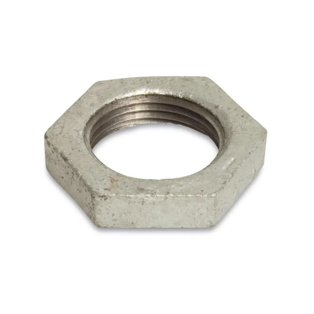 Gewindefitting Temperguss Gegenmutter 3/8" IG, verzinkt