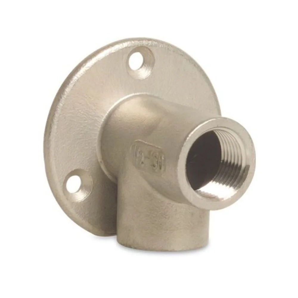 "Edelstahlfitting, Gewindefitting Edelstahl, Wandwinkel 3/4 Zoll, V2A Winkel image"