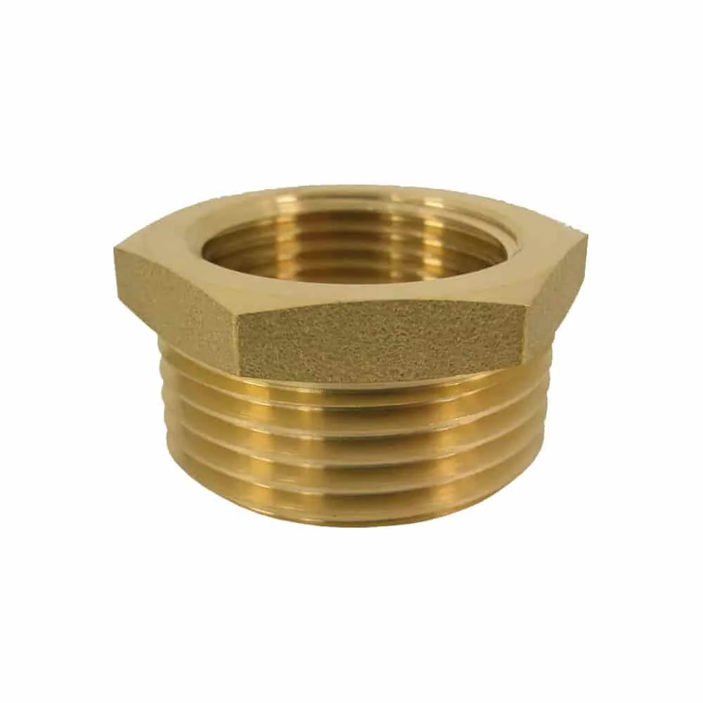 "Messing Reduzierstück, Gewindefitting 1 1/4" AG x 3/4" IG image"