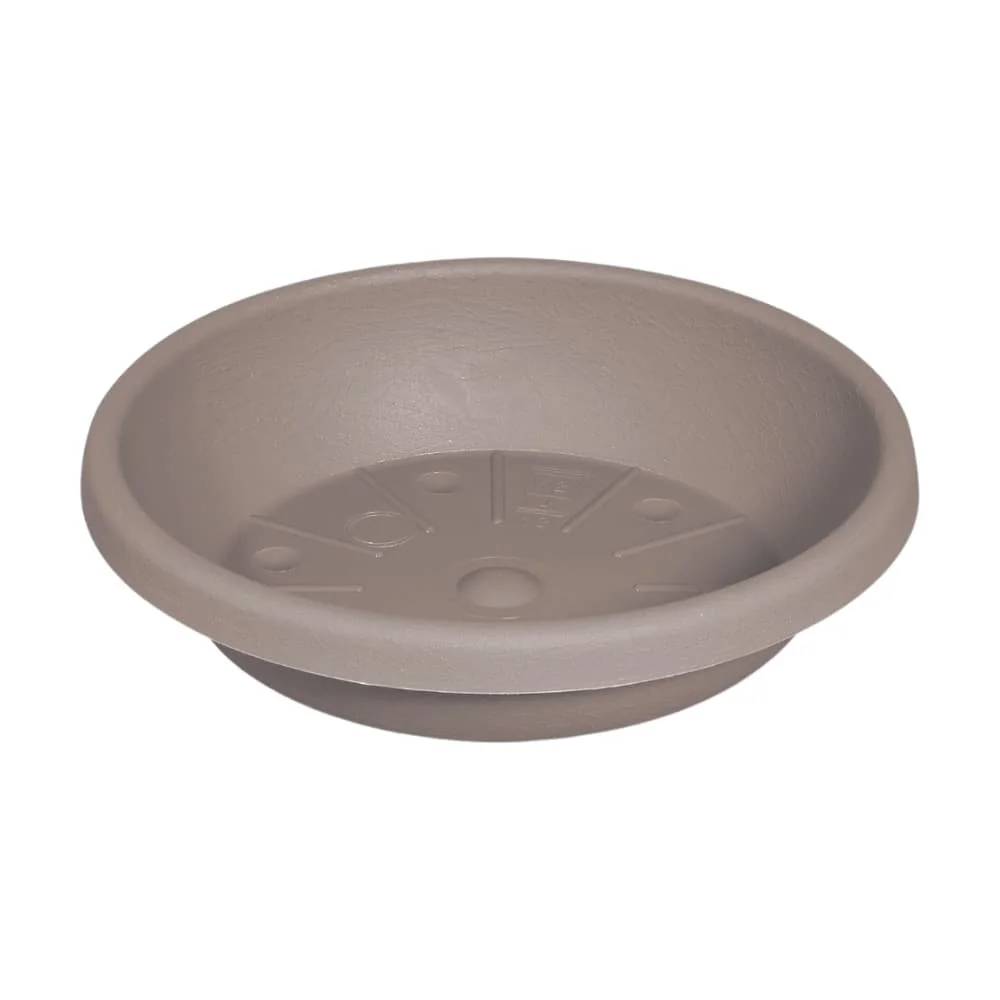 "Blumentopfuntersetzer, Pflanzenuntersetzer, CYLINDRO, Ø 29 cm, taupe image"
