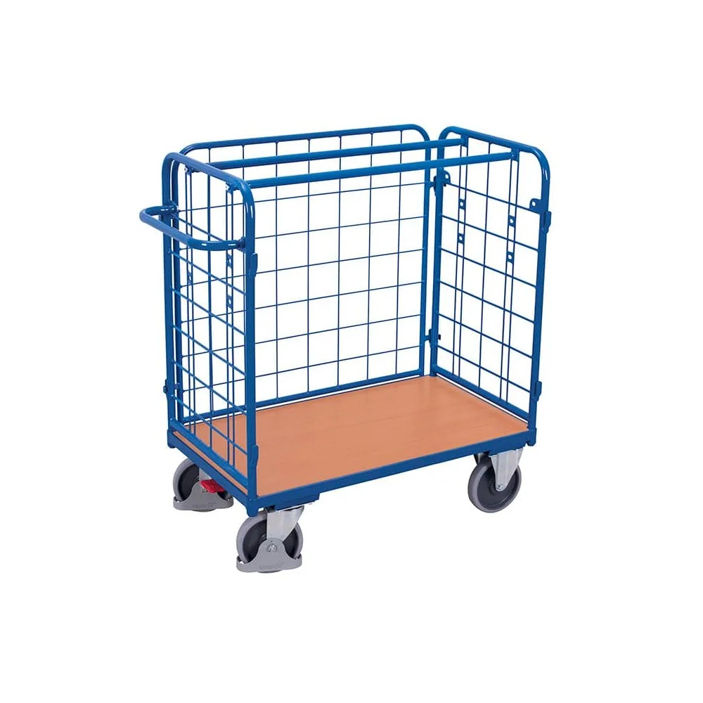 "Dreiwandwagen, Paketwagen, niedrig, EasySTOP, 500kg Traglast image"