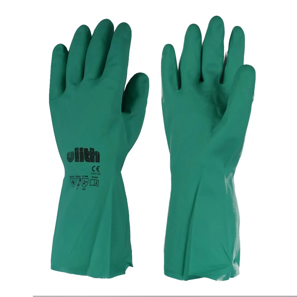 "Industriehandschuhe Nitril-Kautschuk XXL/11 grün image"