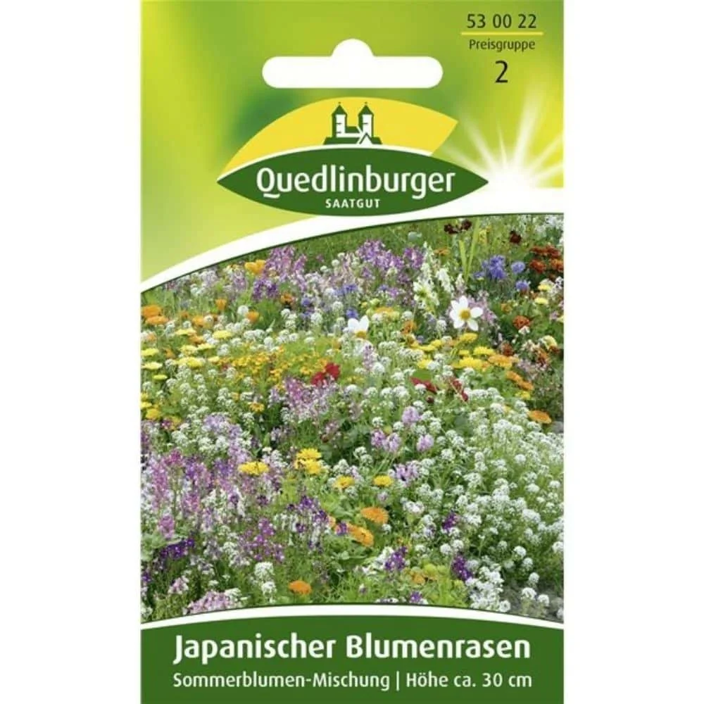 "Japanischer Blumenrasen, Sommerblumen-Mischung image"