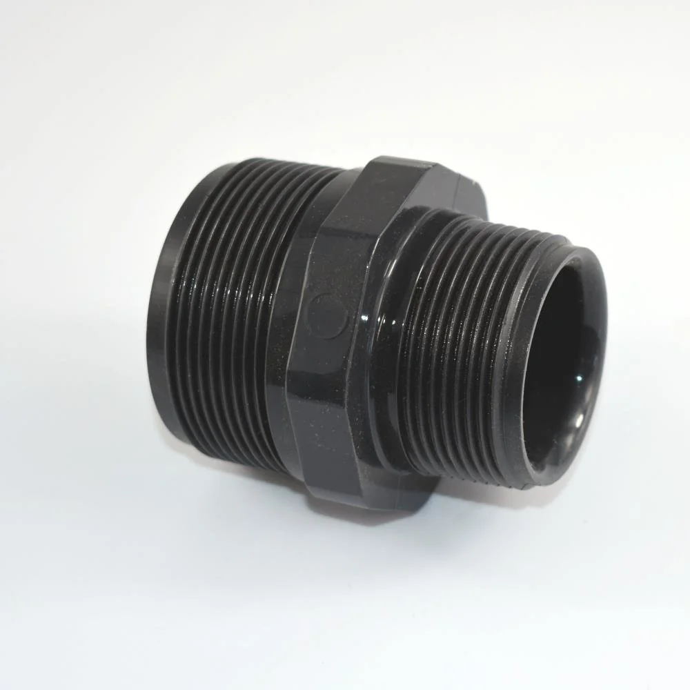 "PVC - U Doppelnippel reduziert AG 2" x 1 1/4" image"
