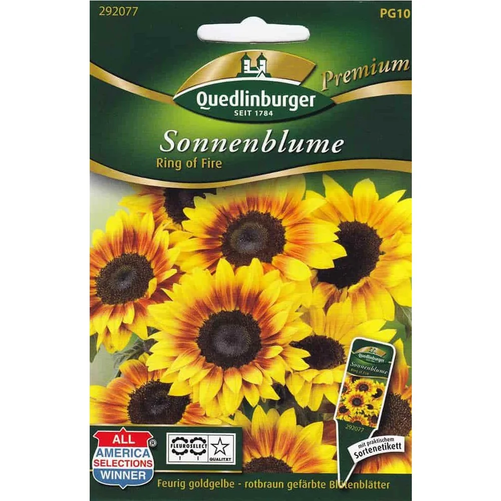 "Sonnenblumen Ring of Fire, Saatgut kaufen image"