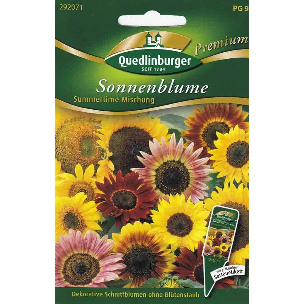 "Sonnenblumen, Summertime Mischung, bunte Sommerblumen Samen image"