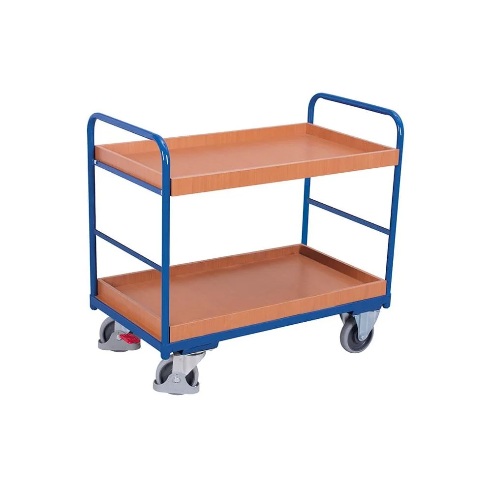 "Etagenwagen hoch 5 Böden 250 kg Traglast Typ XL + EasySTOP image"