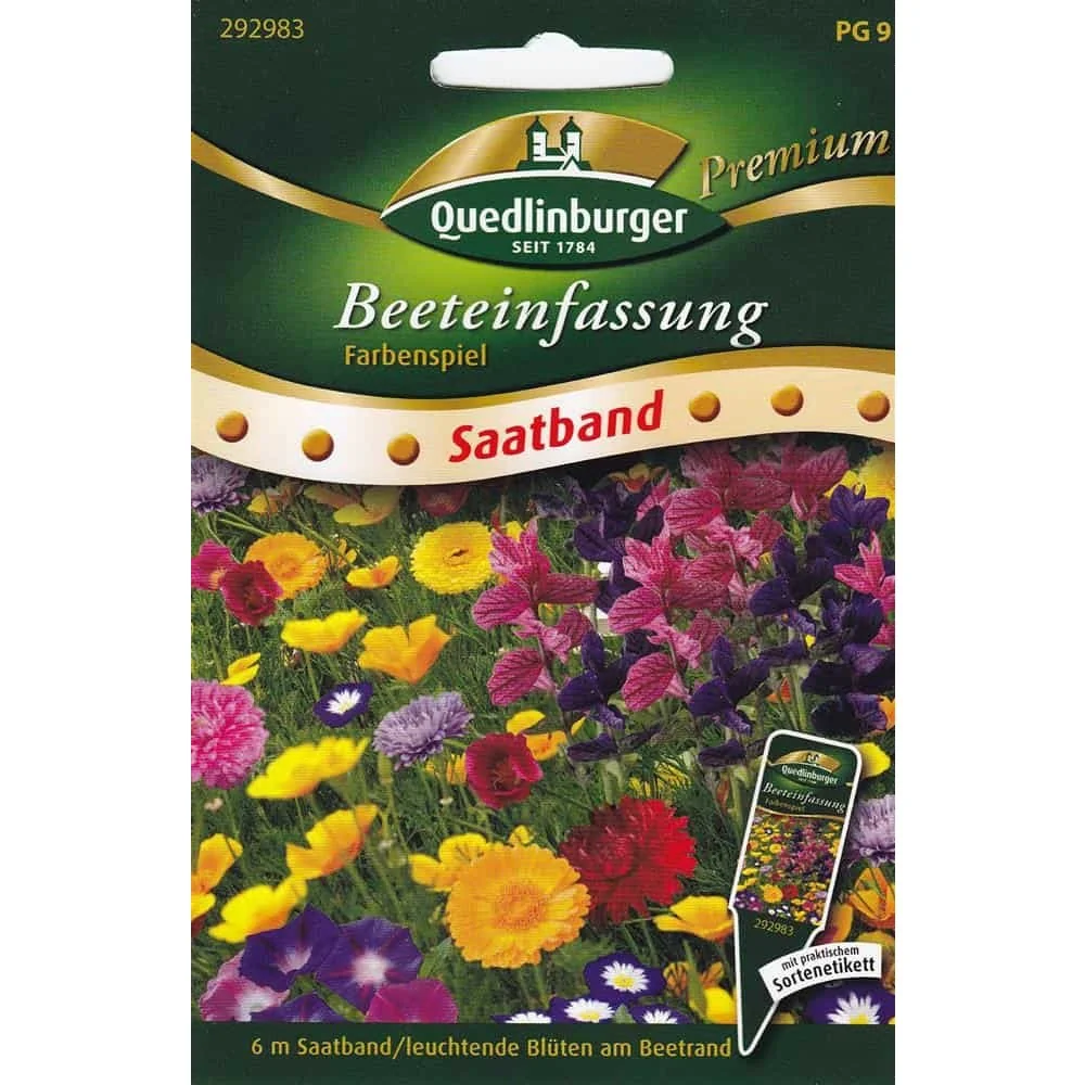 "Saatband Beeteinfassung, Farbenspiel image"