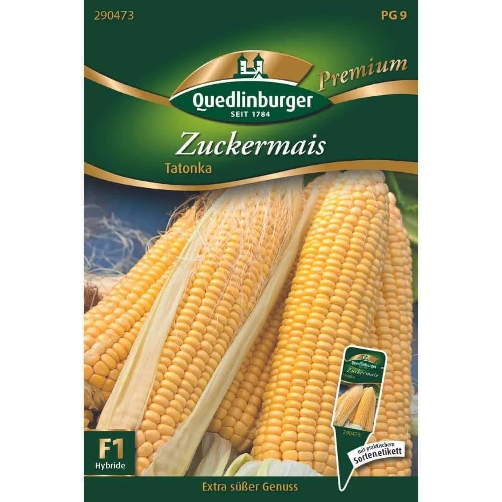 "Zuckermais, Maiskolben, Mais Saatgut für Anbau & Ernte image"