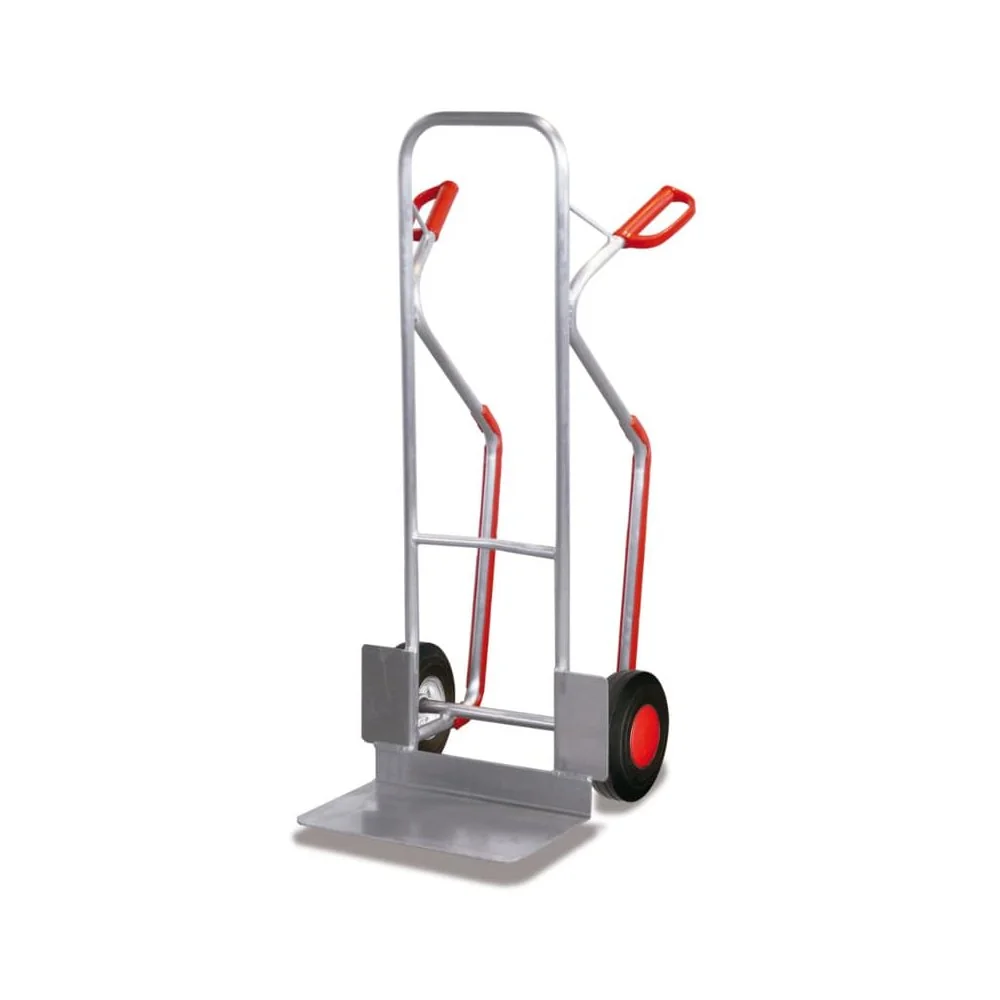 Alu-Sackkarre 200 kg mit Schaufel und Vollgummibereifung