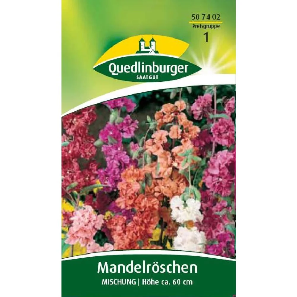 "Sommerblumen Samen, Mandelröschen Mischung image"