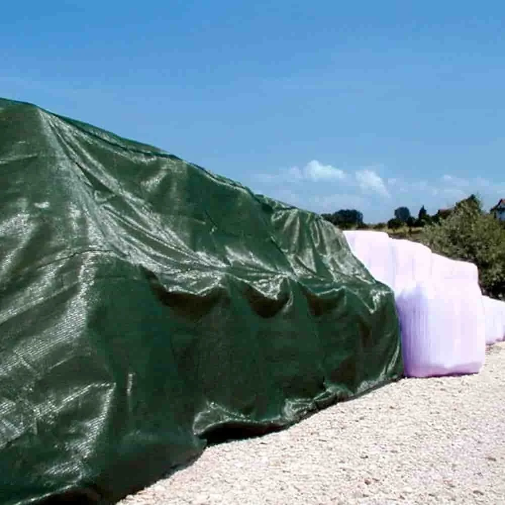 "Ballenschutznetz grün, 8 x 25 m, 200m², Heuballennetz, UV-beständig image"