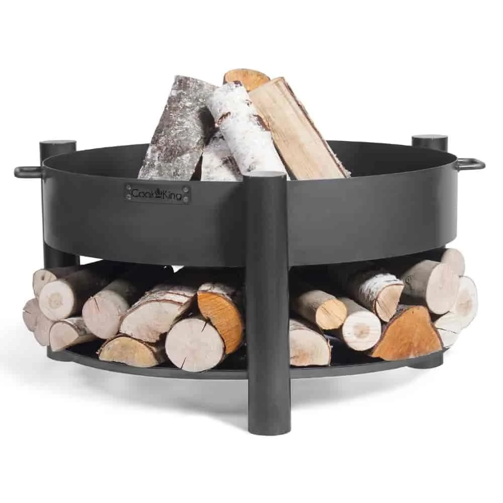 "Feuerschale 60 cm, Naturstahl, Feuerstelle Garten, Handgefertigt image"