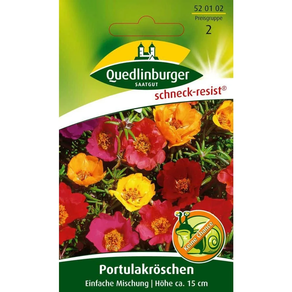 "Portulakröschen Samen, Sommerblume, Bunte Blütenmischung image"