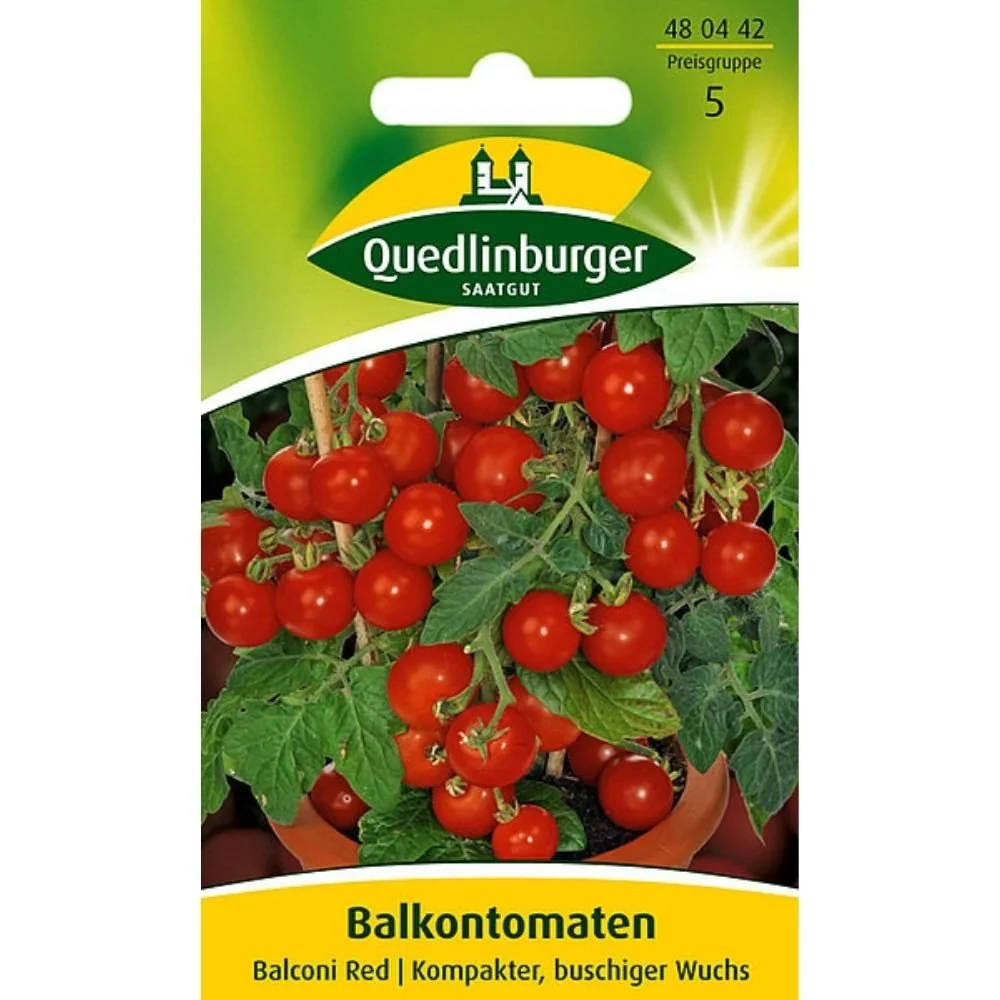 "Balkontomaten, rote Mini Tomaten, für Balkon & Terrasse image"