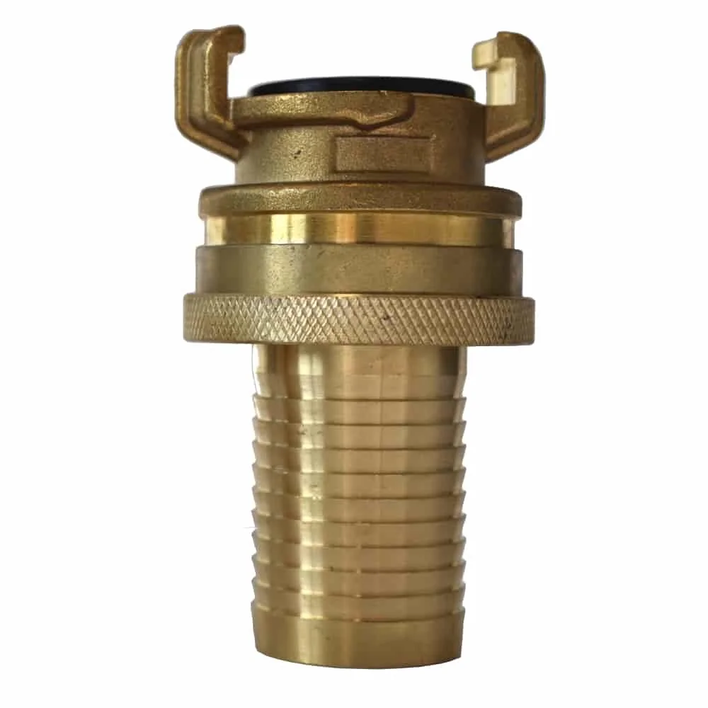 "Schnellkupplung 1 1/4 Zoll, Messing, mit Kontermutter image"