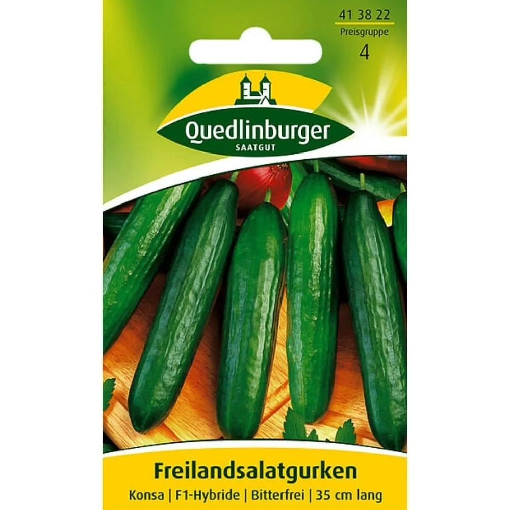 "Salatgurke, Freilandgurke, Konsa F1, Saatgut Gurke image"