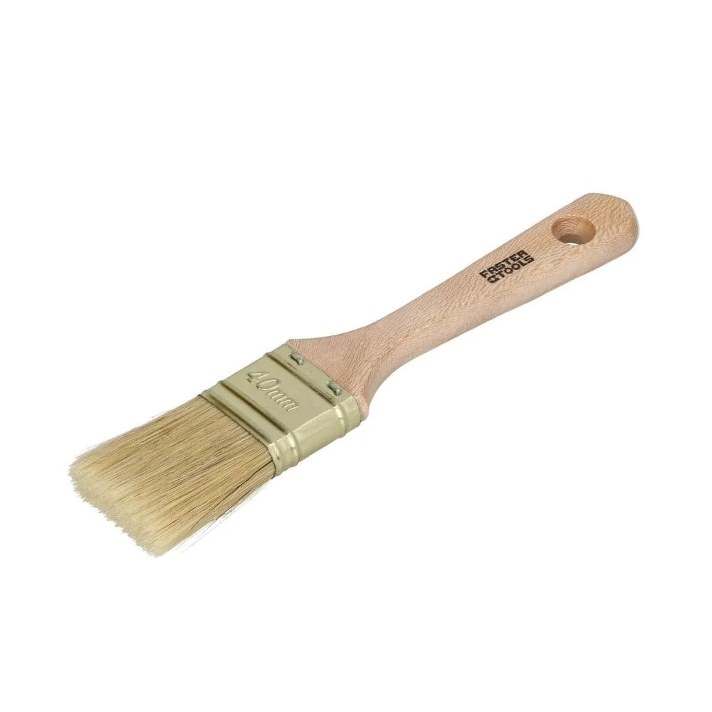"Ölfarben Pinsel, Flachpinsel 30mm, Naturborsten Pinsel image"