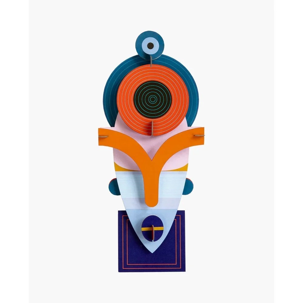 "studio ROOF 3D Maske Lamu Pappe image"