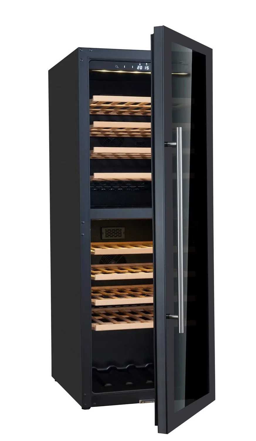 "Getränkekühlschrank, Weinkühlschrank - 2-Zonen, WK 77D | Glastür | 191L | Energieklasse G image"