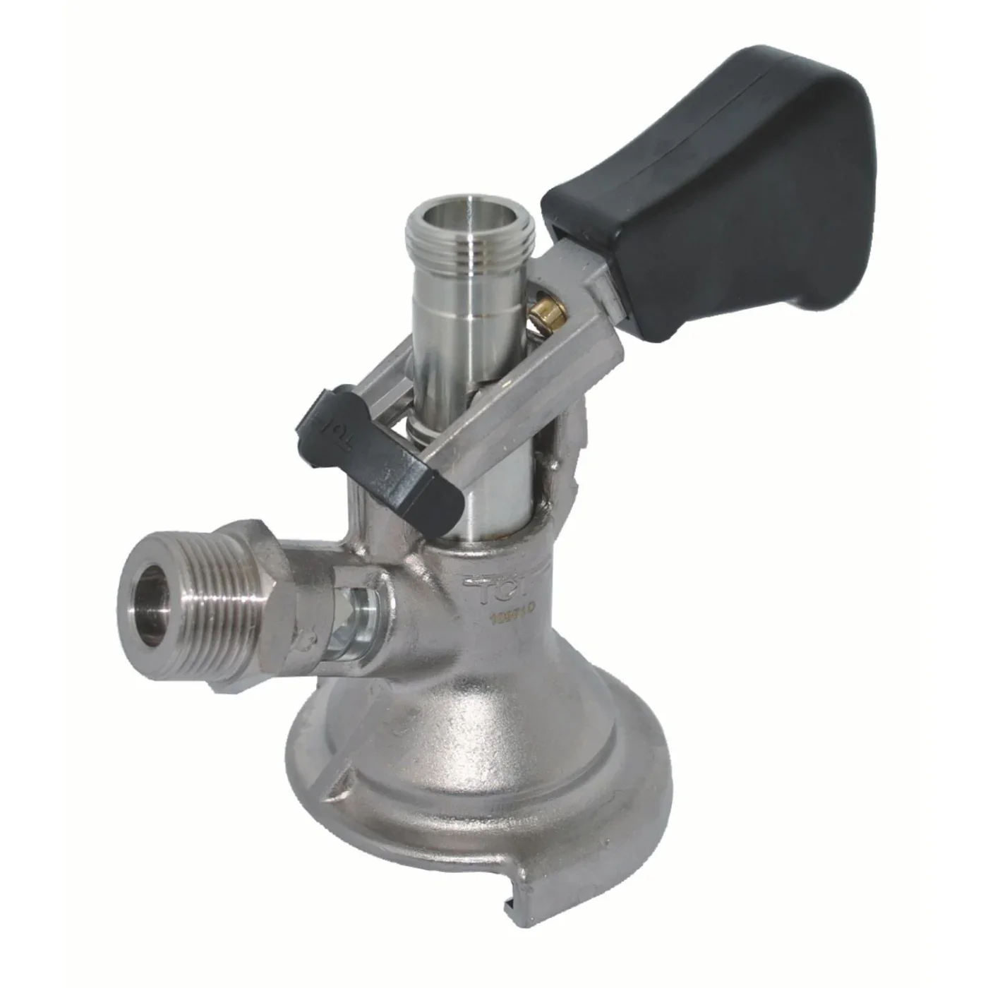"Zapfkopf - Keg Verschluss, Kombi-Fitting, oberer Ausgang (Kelleranstich) image"