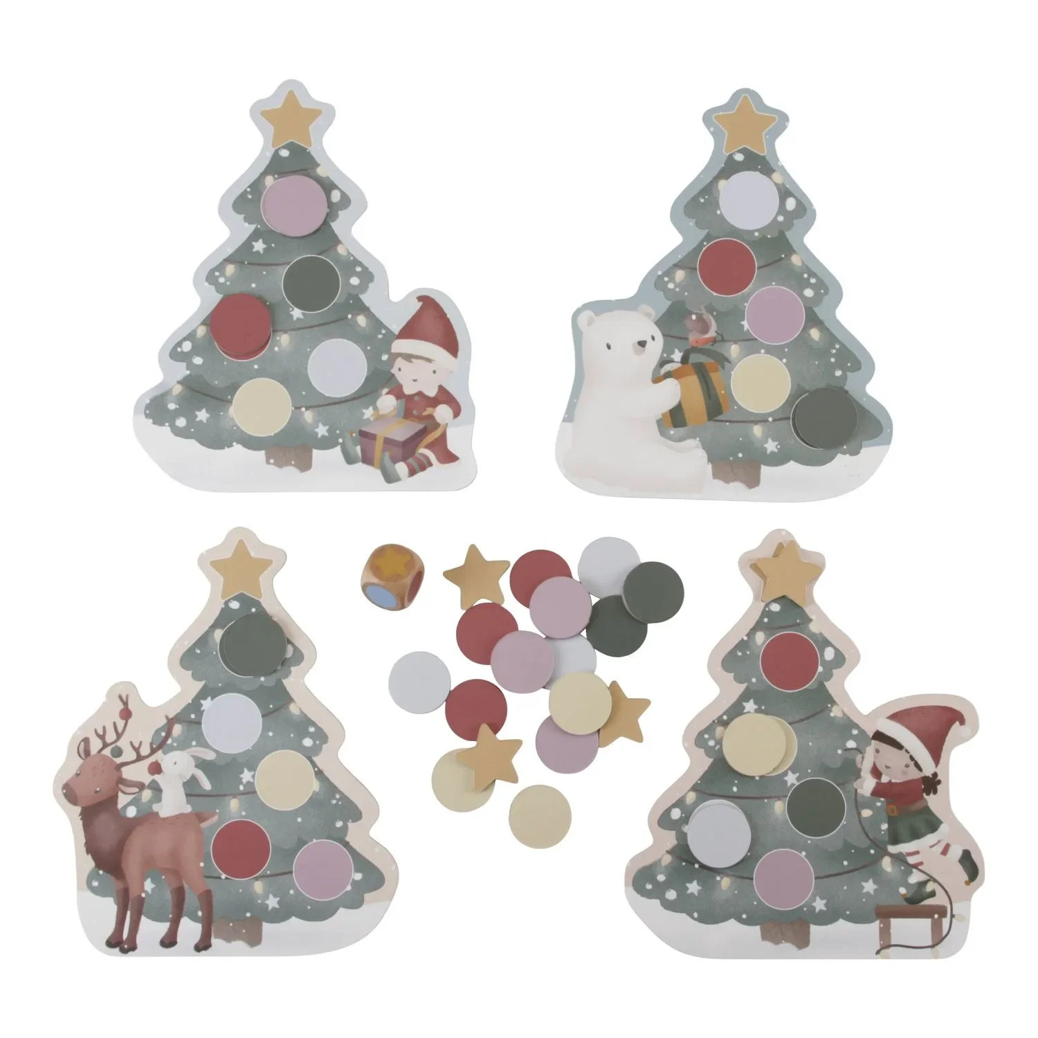 "Little Dutch Brettspiel - X-Mas Weihnachtsbaum image"