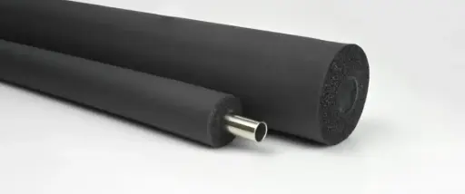 "AEROFLEX® SH Pipe Insulation, Pipe Lagging - 2m, Flexible Insulation Material from Closed-Cell Foam Rubber Base, Black - 18 x 20 mm image"
