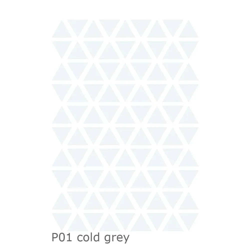 "Lilipinso Wandsticker Basics Dreiecke, Farbe: black image"